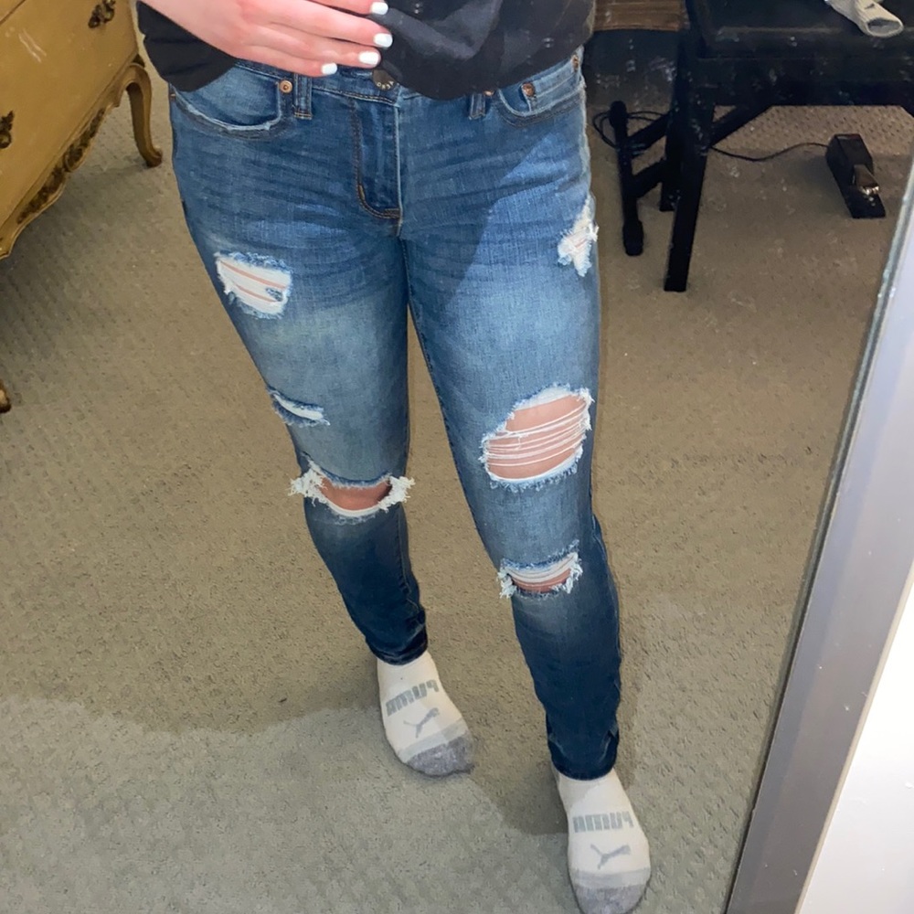 low rise aeropostale jeans